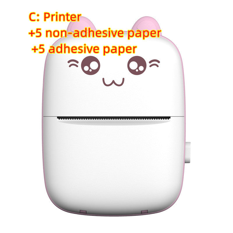 Mini Bluetooth Printer –  for Notes, Stickers & Study