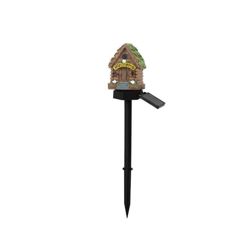 Outdoor Waterproof LED Solar Lights Mushroom Houses