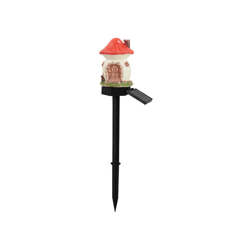 Outdoor Waterproof LED Solar Lights Mushroom Houses