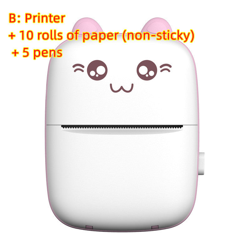 Mini Bluetooth Printer –  for Notes, Stickers & Study