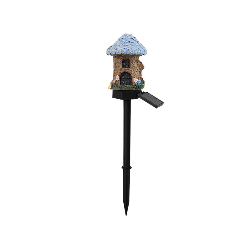 Outdoor Waterproof LED Solar Lights Mushroom Houses