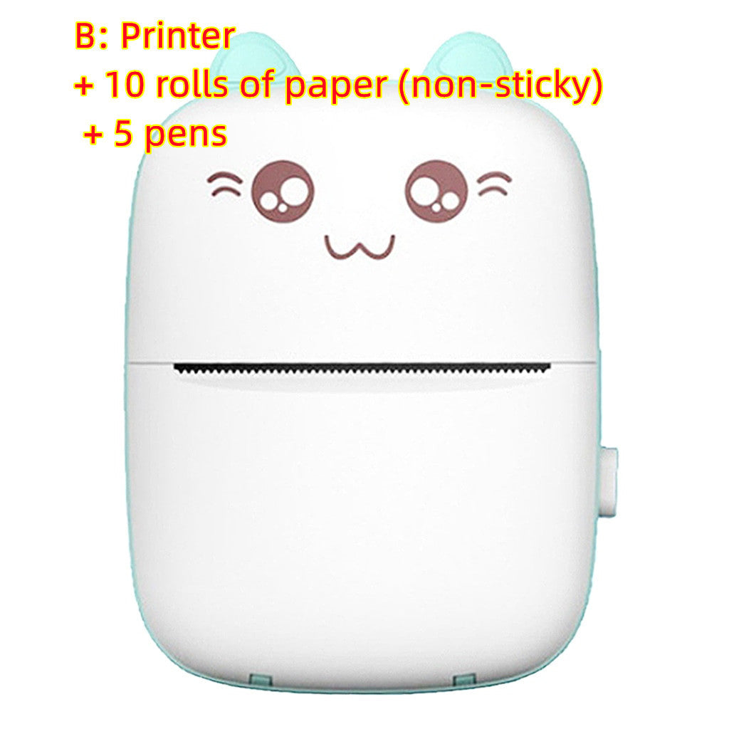 Mini Bluetooth Printer –  for Notes, Stickers & Study