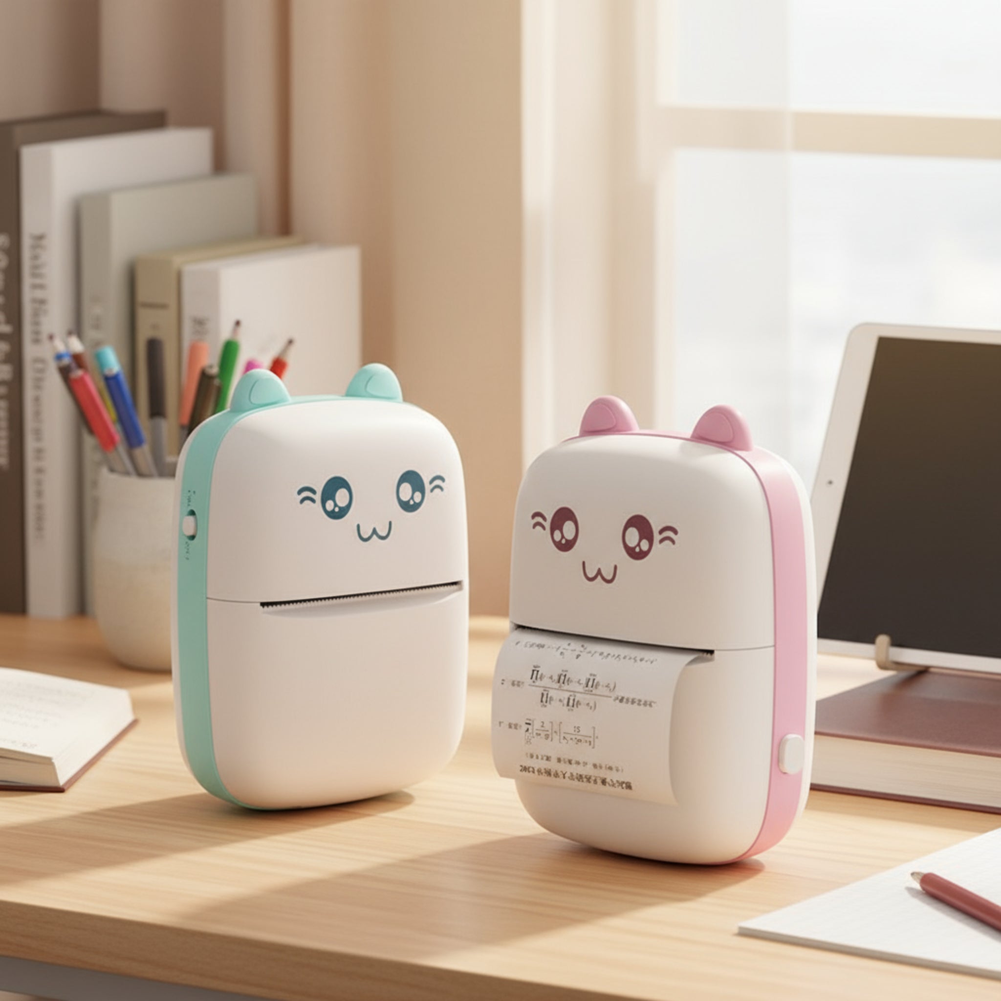 Mini Bluetooth Printer –  for Notes, Stickers & Study